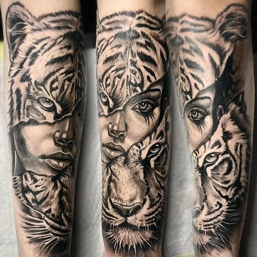 Two Face Tiger